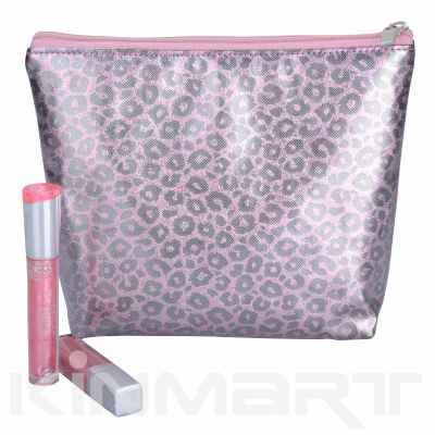 Shining Glam PVC Leather cosmetic bag Personalised